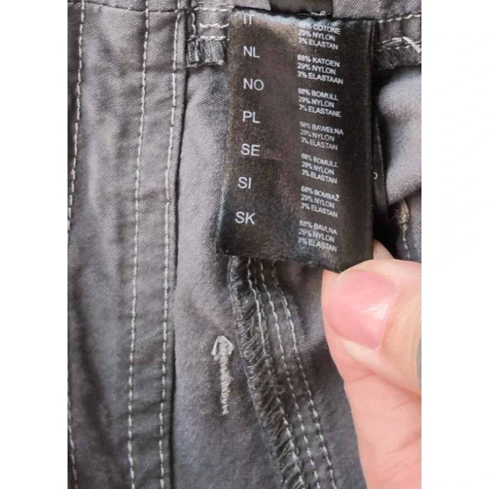 Kuhl Splash Roll-Up Pant Women's 6 Grey Relaxed Fit (31
